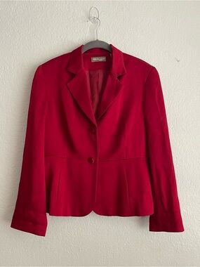 Valerie Stevens Beautiful Red Women's Suit Jacket